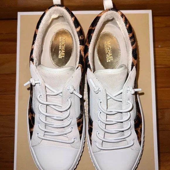 Michael Kors Leopard print sneakers - Picture 4 of 7